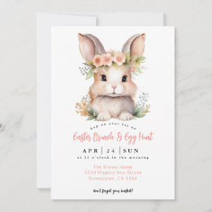 Easter Brunch and Egg Hunt Invitation
