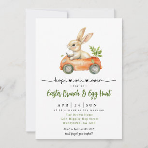 Easter Brunch and Egg Hunt Invitation