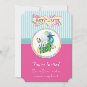 Easter Brunch and Egg Hunt Invitation