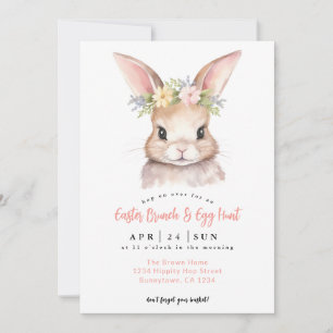 Easter Brunch and Egg Hunt  Invitation