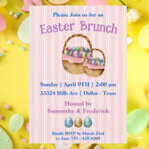 Easter Brunch Egg Basket