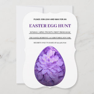 Easter Brunch Egg Hunt Invitation