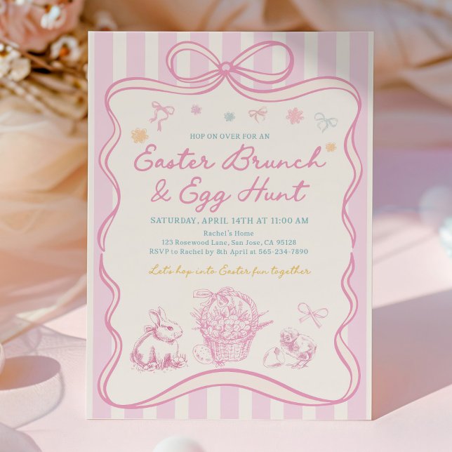 Easter Brunch & Egg Hunt Invitation (Creator Uploaded)