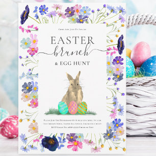 Easter Brunch & Egg Hunt Invitation