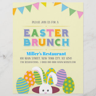 Easter Brunch Event Flyer