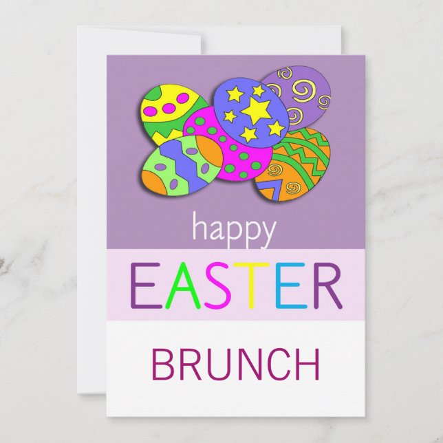 Easter Brunch Invitation (Front)