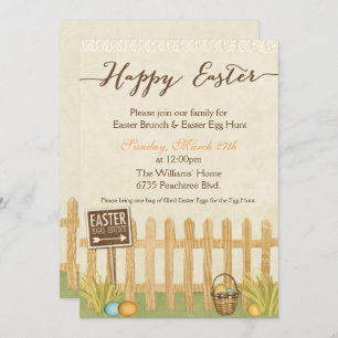 Easter Brunch Invitation