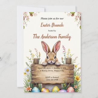 Easter Brunch Invitation