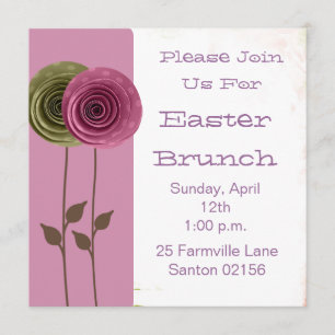 Easter Brunch Invite