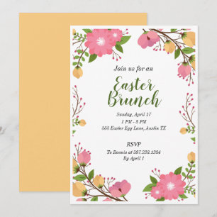 Easter Brunch Party Invitation