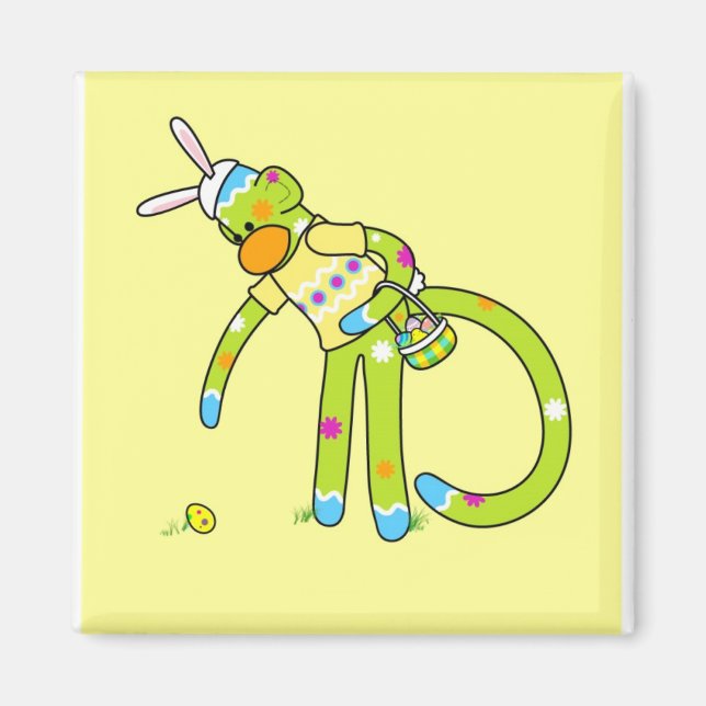 Easter Bunkey Magnet (Front)