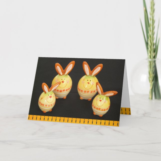 Easter Bunnies Card (Front)