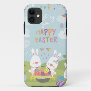 easter bunnies iPhone 11 case