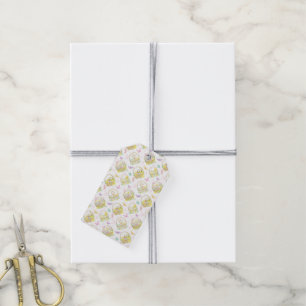 Easter Bunnies, Chicks' and Baskets Gift Tags