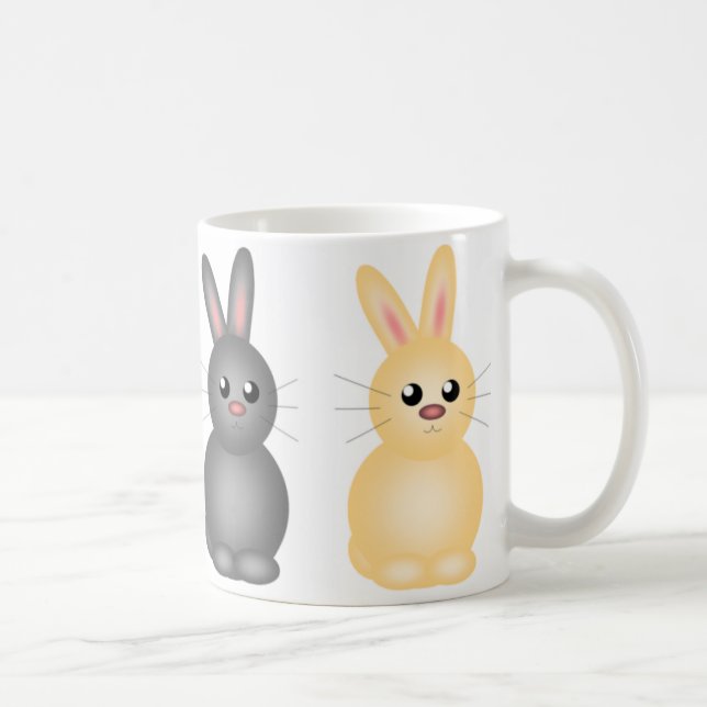 Easter Bunnies Coffee Mug (Right)