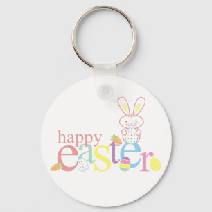 Easter Bunnies Key Ring