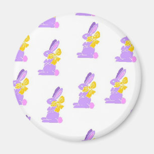 Easter Bunnies Magnet