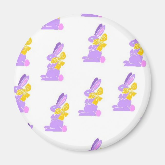 Easter Bunnies Magnet (Front)