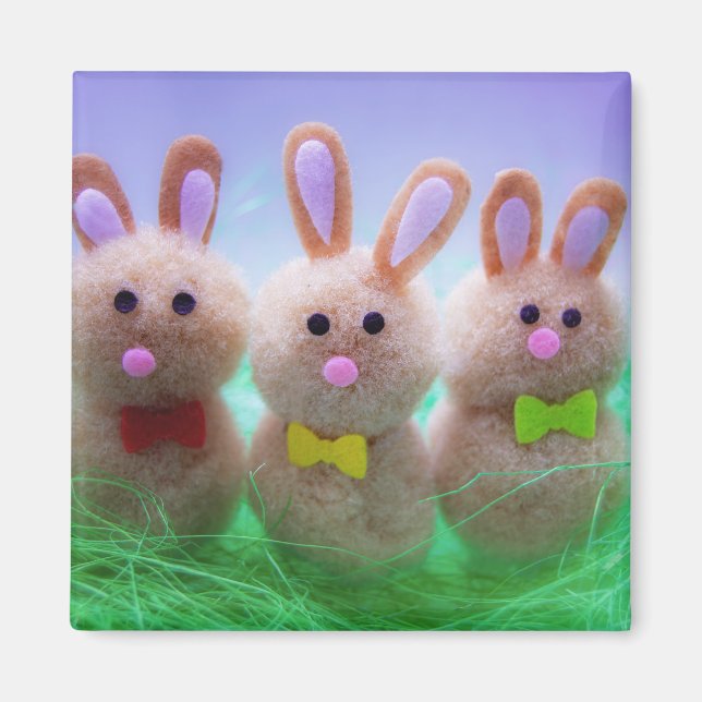 Easter bunnies magnet (Front)