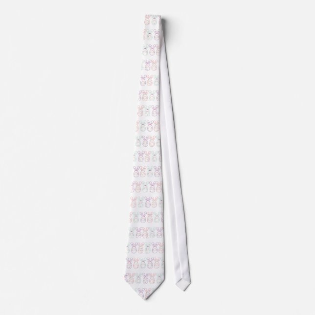 Easter Bunnies Tie (Front)