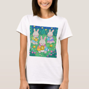 Easter Bunnies with Easter Eggs T-Shirt