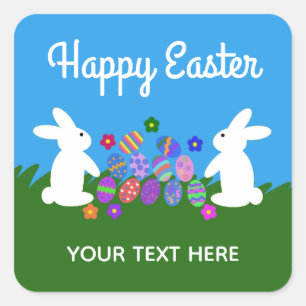Easter Bunny #1-2 Stickers