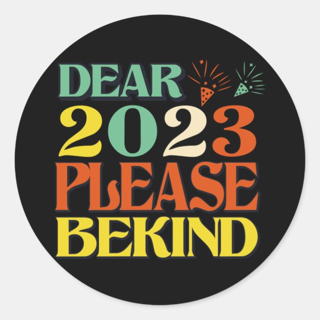 Easter bunny  208 classic round sticker (Front)