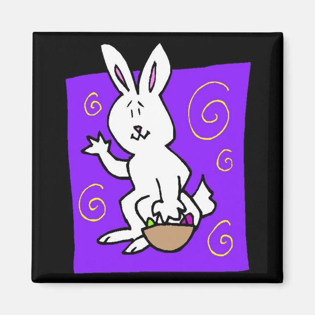 Easter Bunny #2 Magnet (Front)
