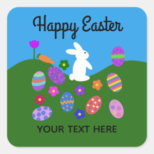 Easter Bunny #3-2 Stickers