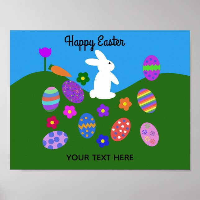 Easter Bunny #3 Poster (Front)