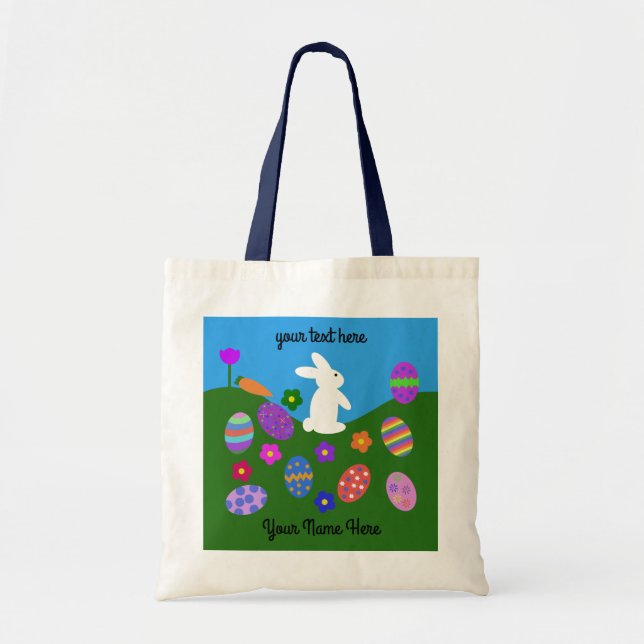 Easter Bunny #3 Tote Bag (Front)