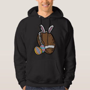 Easter Bunny American Football Sports Men Boys Kid Hoodie