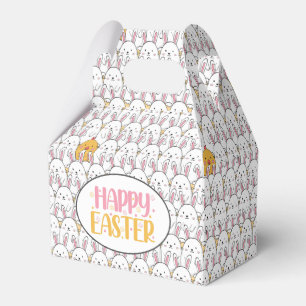 Easter Bunny and Baby Chicks  Favour Box