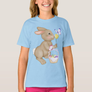 Easter Bunny and Basket T-Shirt