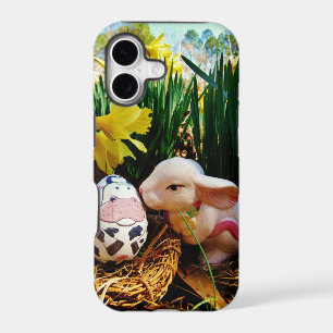 Easter Bunny and cow egg