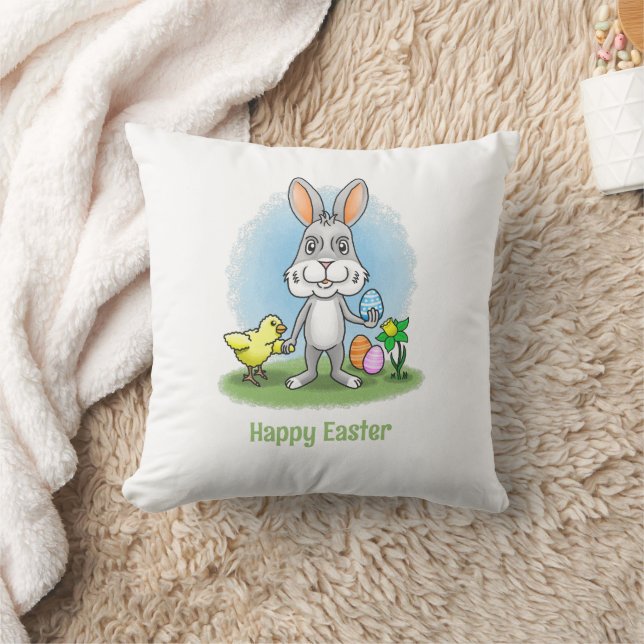 Easter bunny and the Chicken Cushion (Blanket)