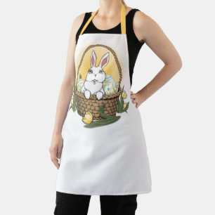 Easter Bunny Apron Easter Bunny Basket Apron