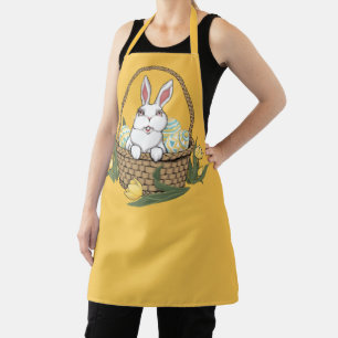 Easter Bunny Apron Easter Bunny Basket Apron