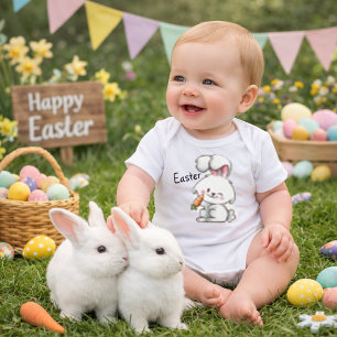 Easter Bunny Baby Bodysuit