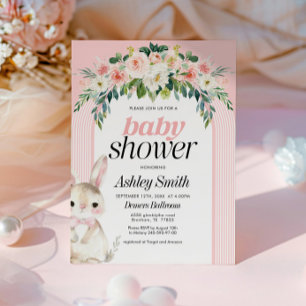Easter Bunny Baby Shower Invitation