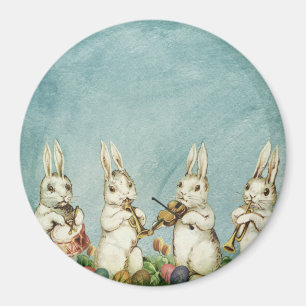 Easter Bunny Band Magnet