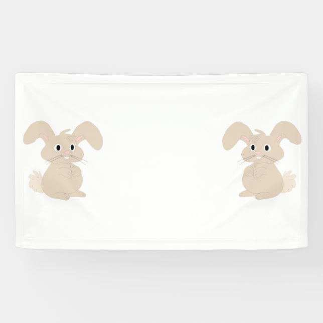 Easter Bunny Banner (Horizontal)