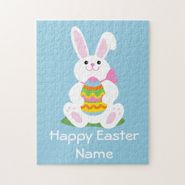 Easter Bunny | Basket Toy Jigsaw Puzzle (Vertical)