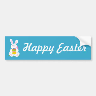 Easter Bunny Bumper Sticker