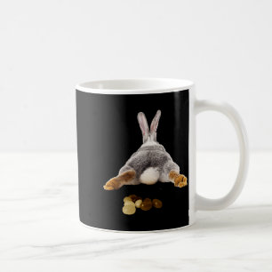 Easter Bunny Butt Tail Funny Poop Jelly Beans T Sh Coffee Mug
