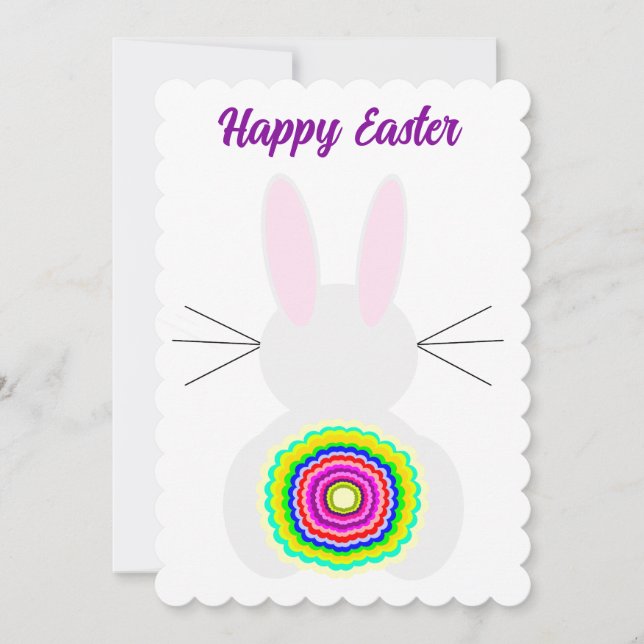 Easter Bunny Card (Front)