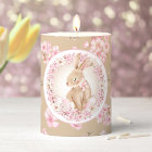 Easter Bunny Cherry Blossom Sakura Pink Beige