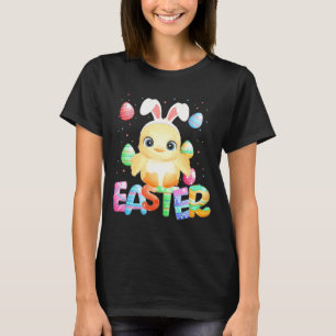 Easter Bunny Chick Easter Chicken Easter T-Shirt