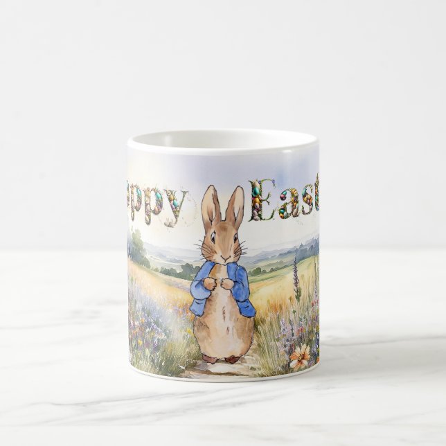Easter bunny coffee mug (Center)