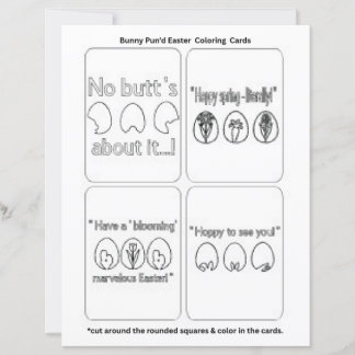 Easter Bunny "Colour Your Own" Stationery Set